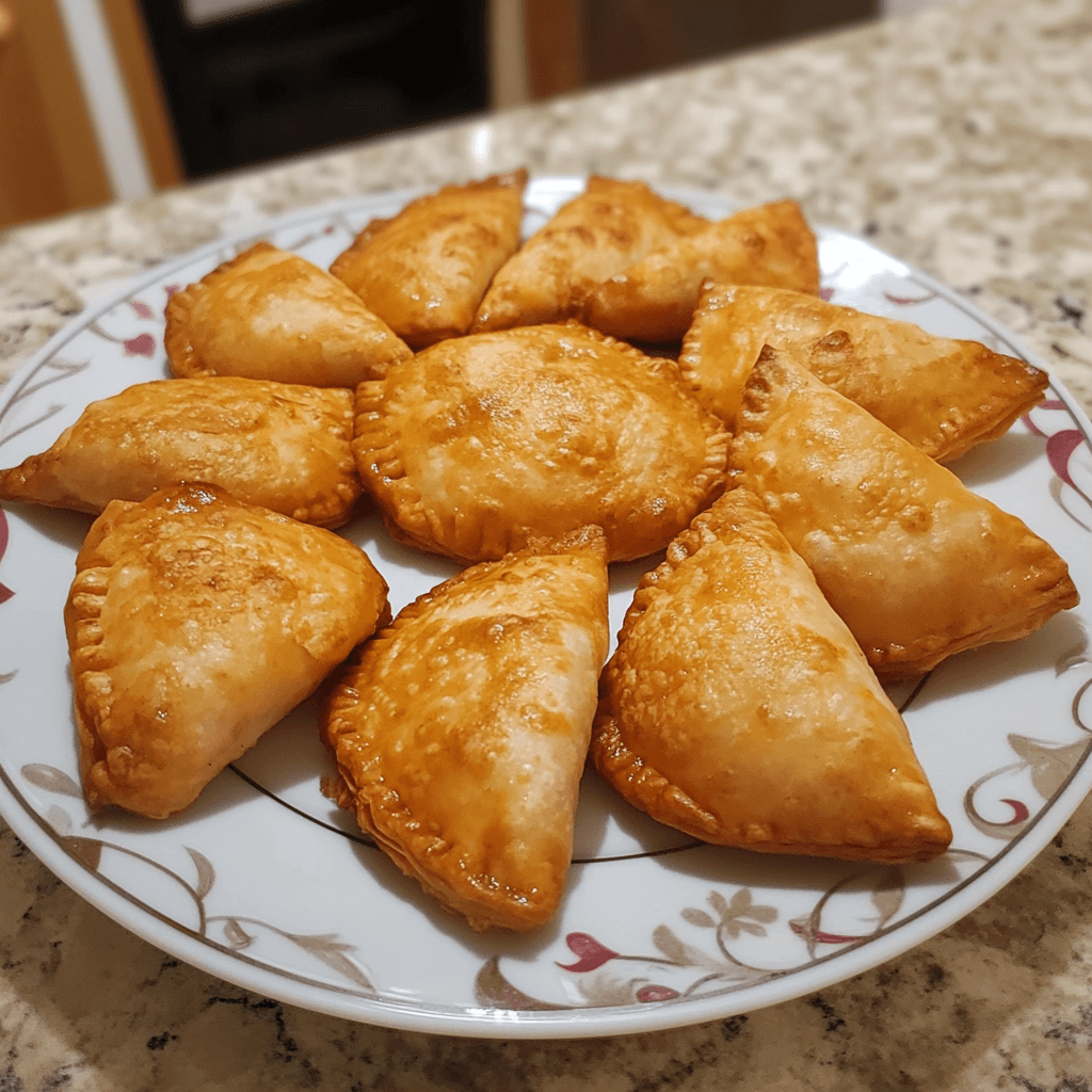 Delicious pastelillos filled with meat or sweet fillings, ready to be baked or fried.
